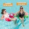 Inflatable Pool Noodle Chair, 3 Packs Stripes Design Pool Floats Noodle Sling Floatie, Swimming Party Floating Chair for Adult Party Summer Water Fun,Stripe